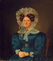 Portrait de Mette Sophie Fuglsang. La tante de l